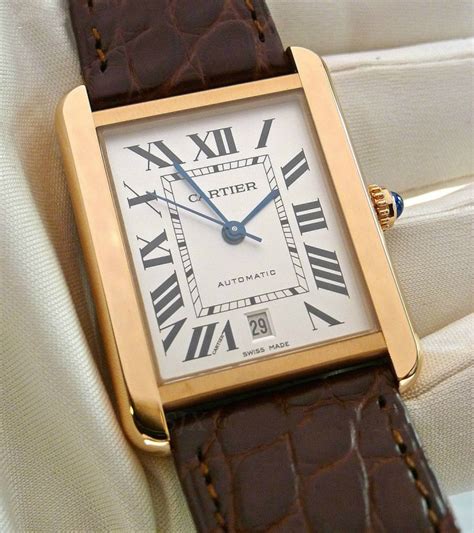 cartier tank replica|replica cartier tank watch for men.